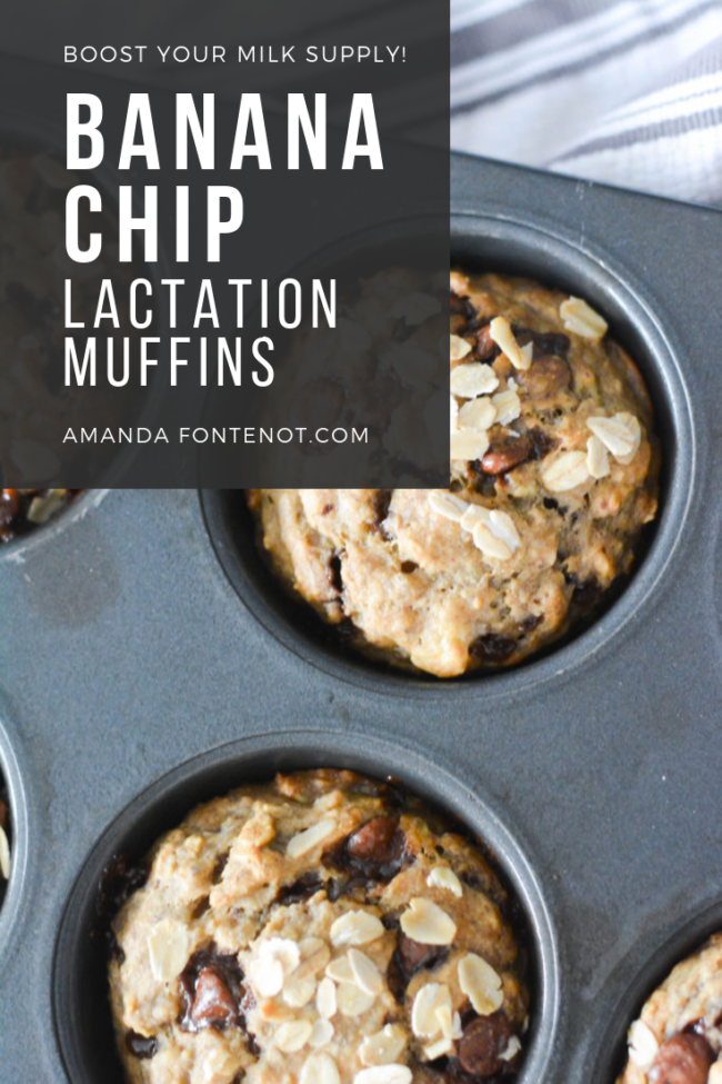 Banana Lactation Muffins | Amanda Fontenot | Atlanta Blogger