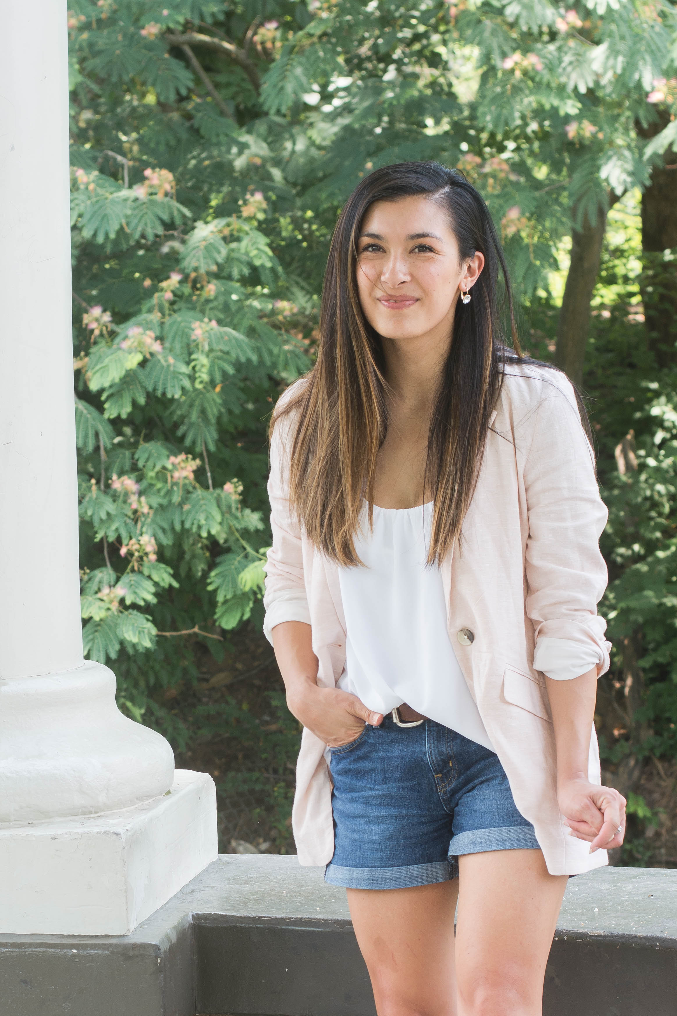 Shorts and Blazer | Amanda Fontenot | Atlanta Blogger