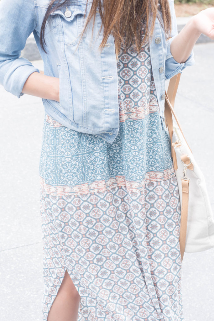 Blue Maxi Dress | Amanda Fontenot | Atlanta Blogger