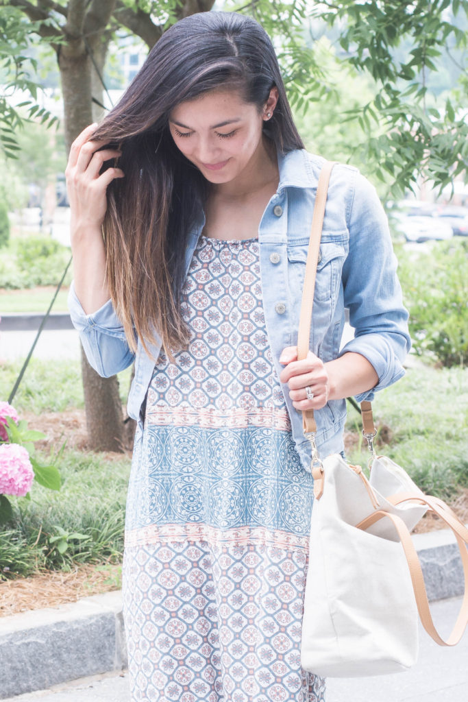 Blue Maxi Dress | Amanda Fontenot | Atlanta Blogger