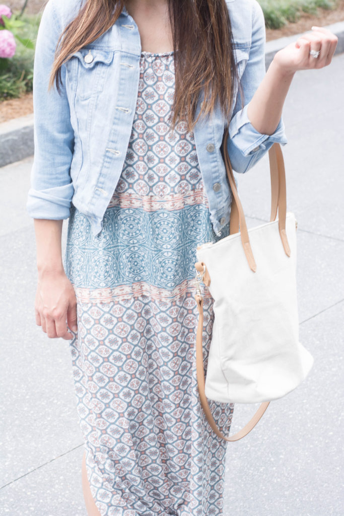 Blue Maxi Dress | Amanda Fontenot | Atlanta Blogger