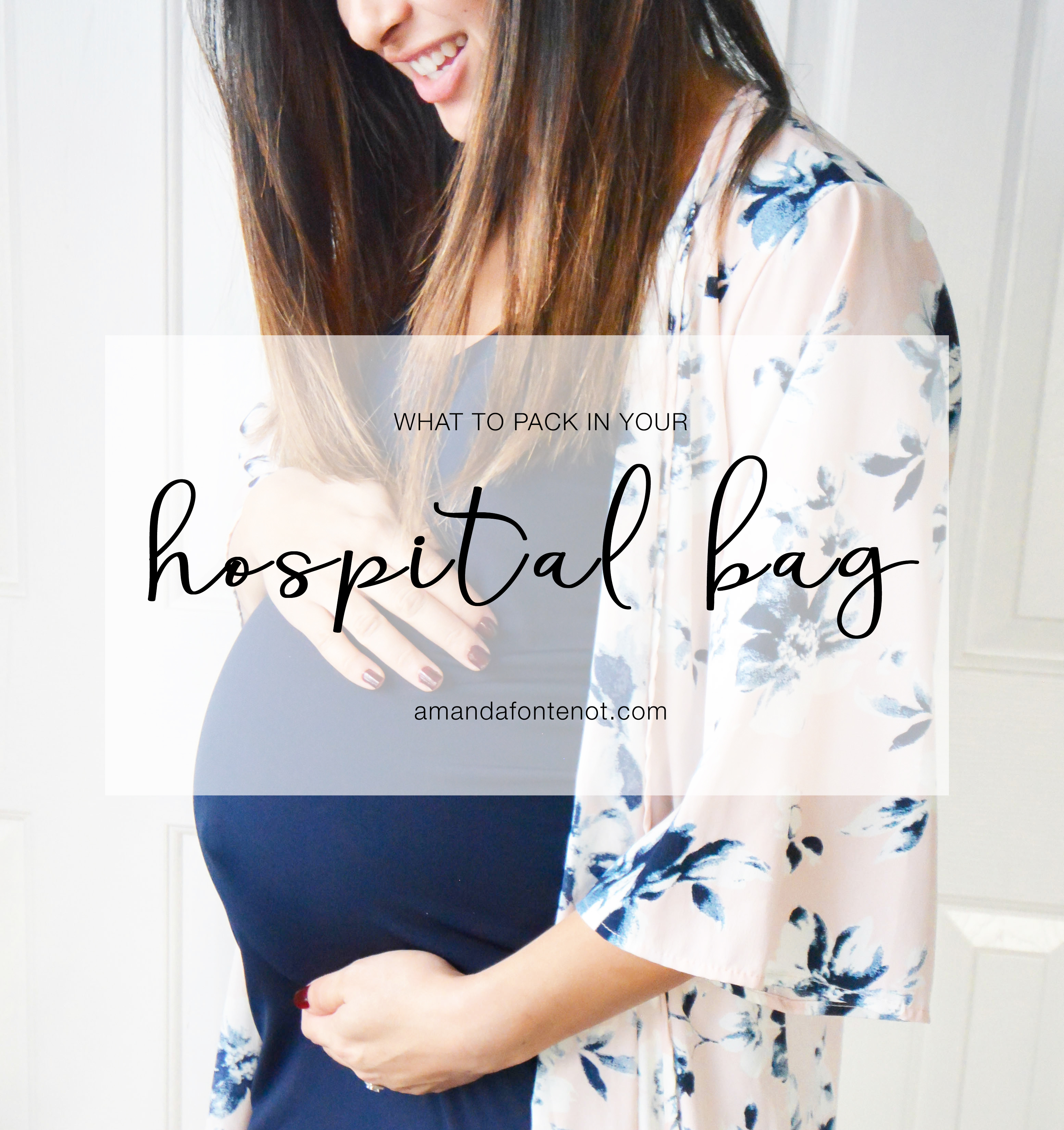 what to pack in your hospital bag | Amanda Fontenot | Atlanta Blogger