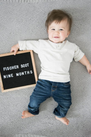 Fischer Scot: 9 Month Update & Schedule | Amanda Fontenot Blog | Atlanta
