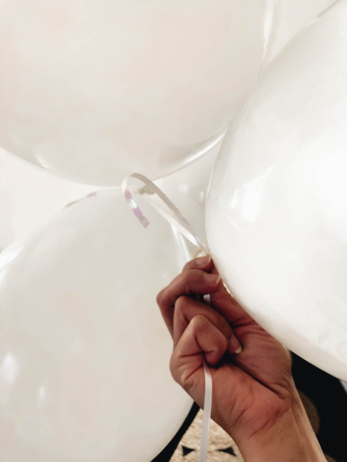 How to Make Balloon Garland | Amanda Fontenot Blog
