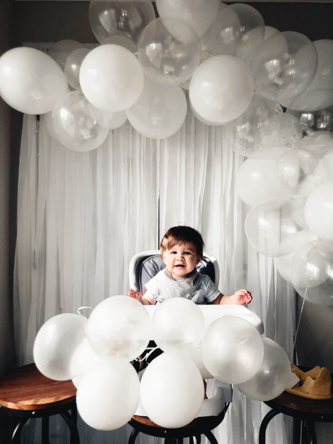 How to Make Balloon Garland | Amanda Fontenot Blog