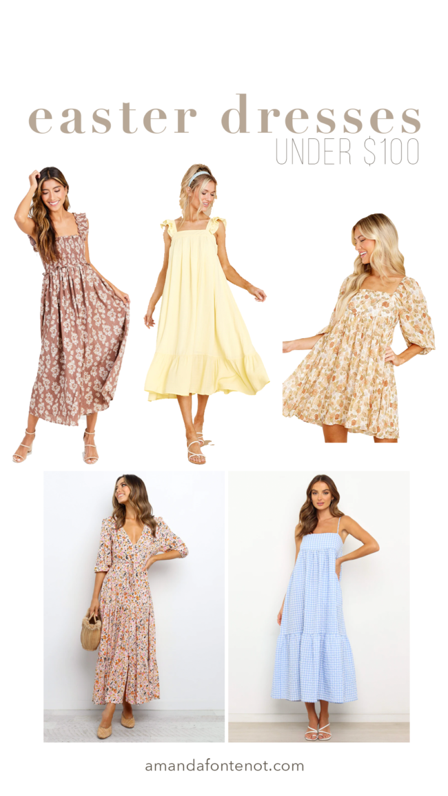 Easter dress options | Amanda Fontenot - the Blog
