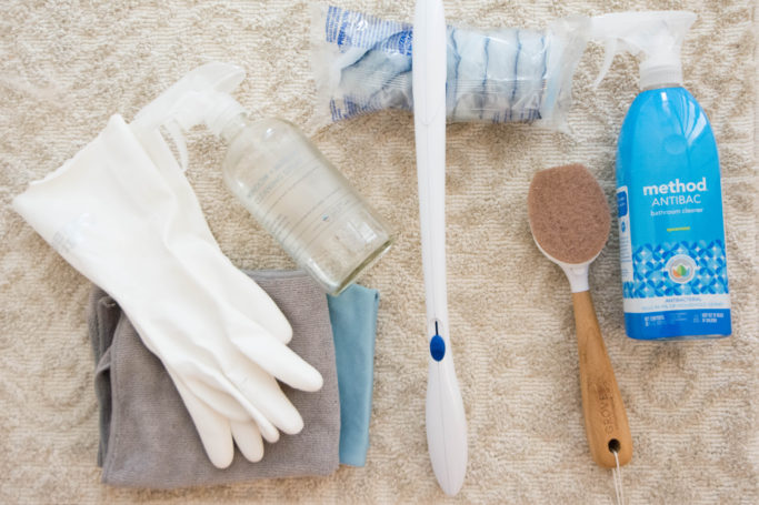 How I Clean Our Bathrooms | Amanda Fontenot Blog | Atlanta Blogger