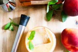 2 Fresh Peach Recipes for #NationalPeachMonth | Amanda Fontenot | Atlanta Food Blogger