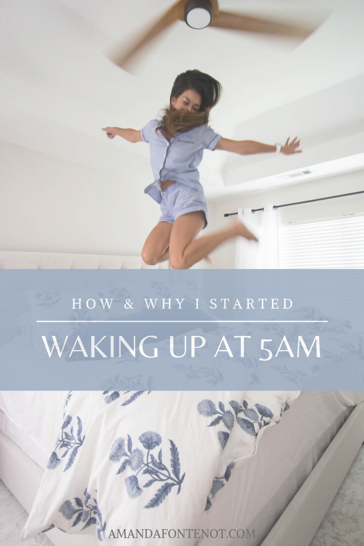 How To Wake Up at 5am | Lifestyle | Amanda Fontenot Blog