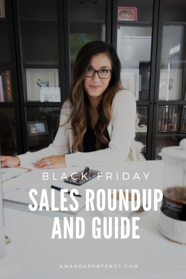 black friday sales guide | amanda fontenot blog 