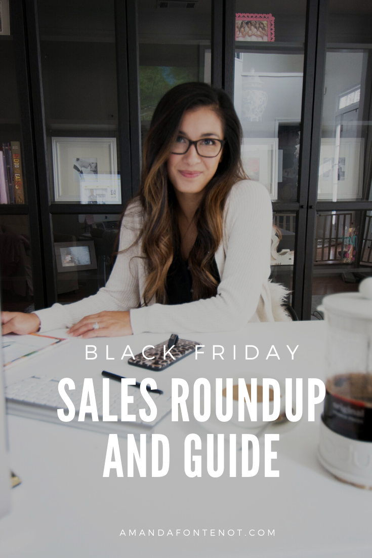 black friday sales guide | amanda fontenot blog