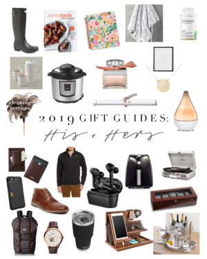 2019 Holiday Gift Guides: His + Hers | Amanda Fontenot Blog