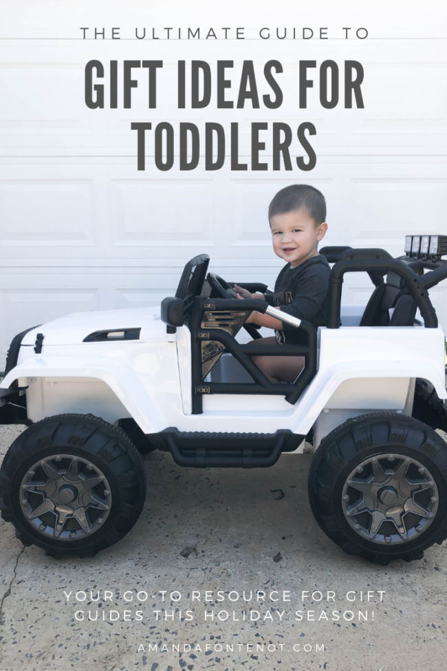 Gift Guide for Toddlers | Amanda Fontenot Blog