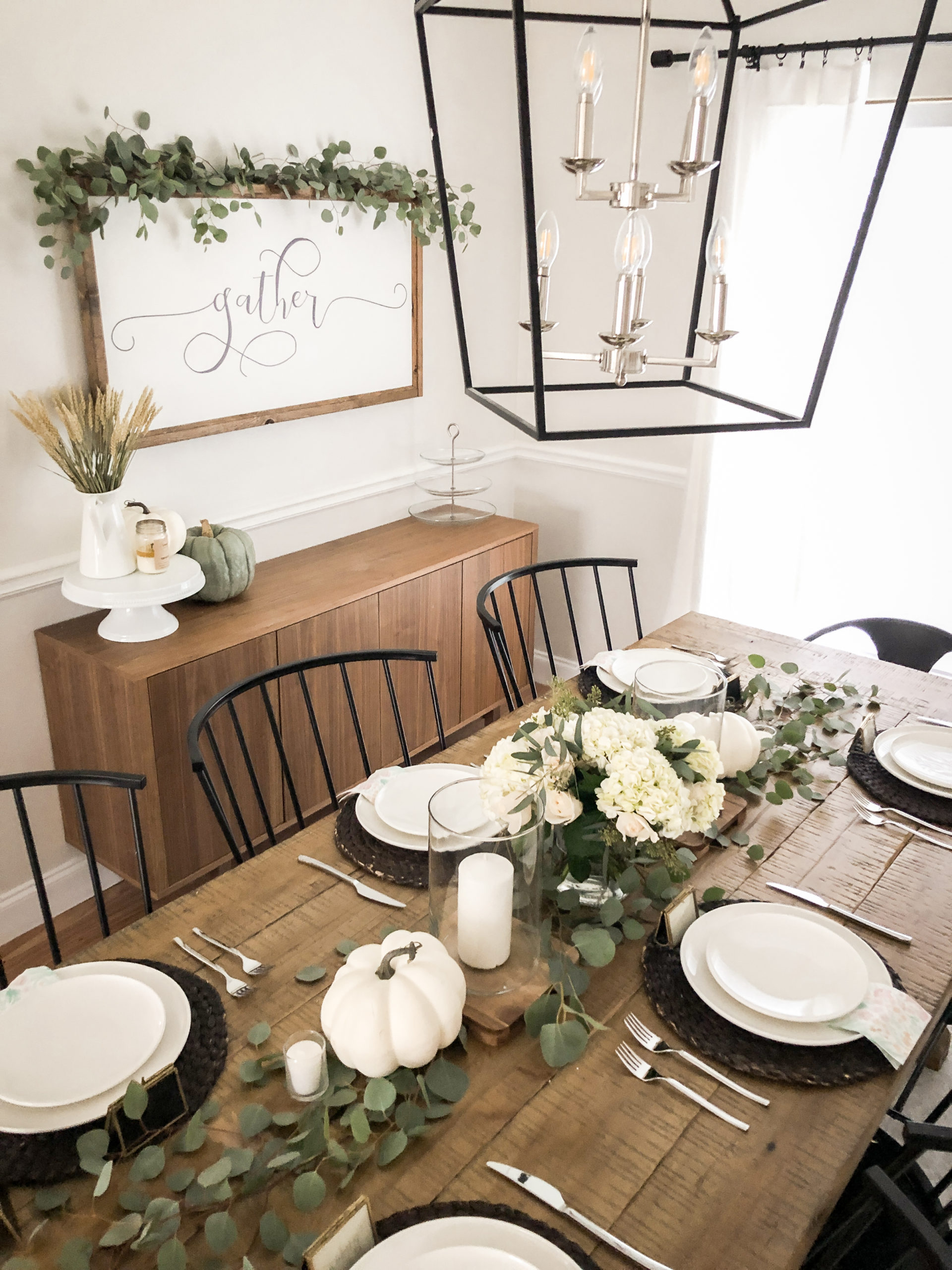 Our Thanksgiving Table Setting | Holiday | Amanda Fontenot