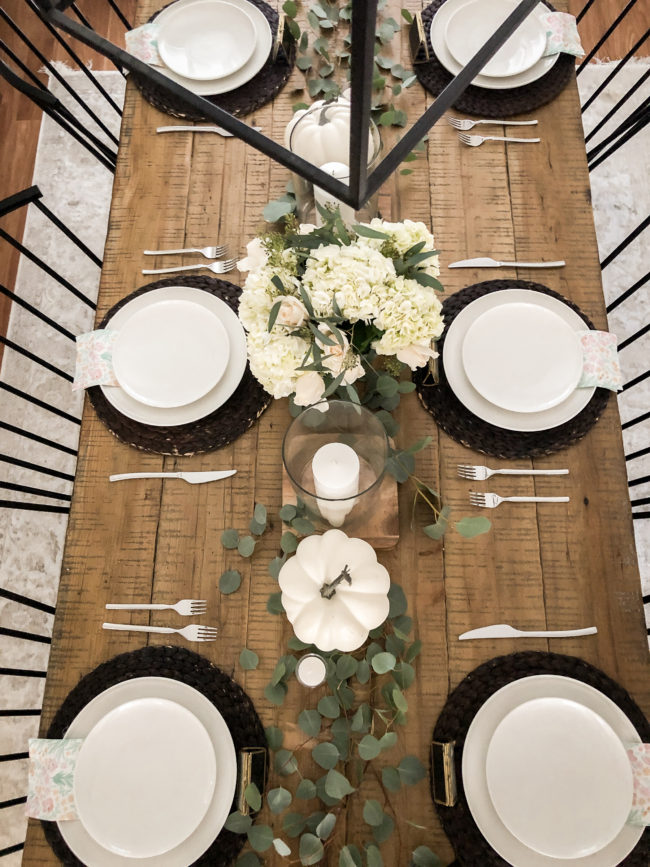 Our Thanksgiving Table Setting | Holiday | Amanda Fontenot