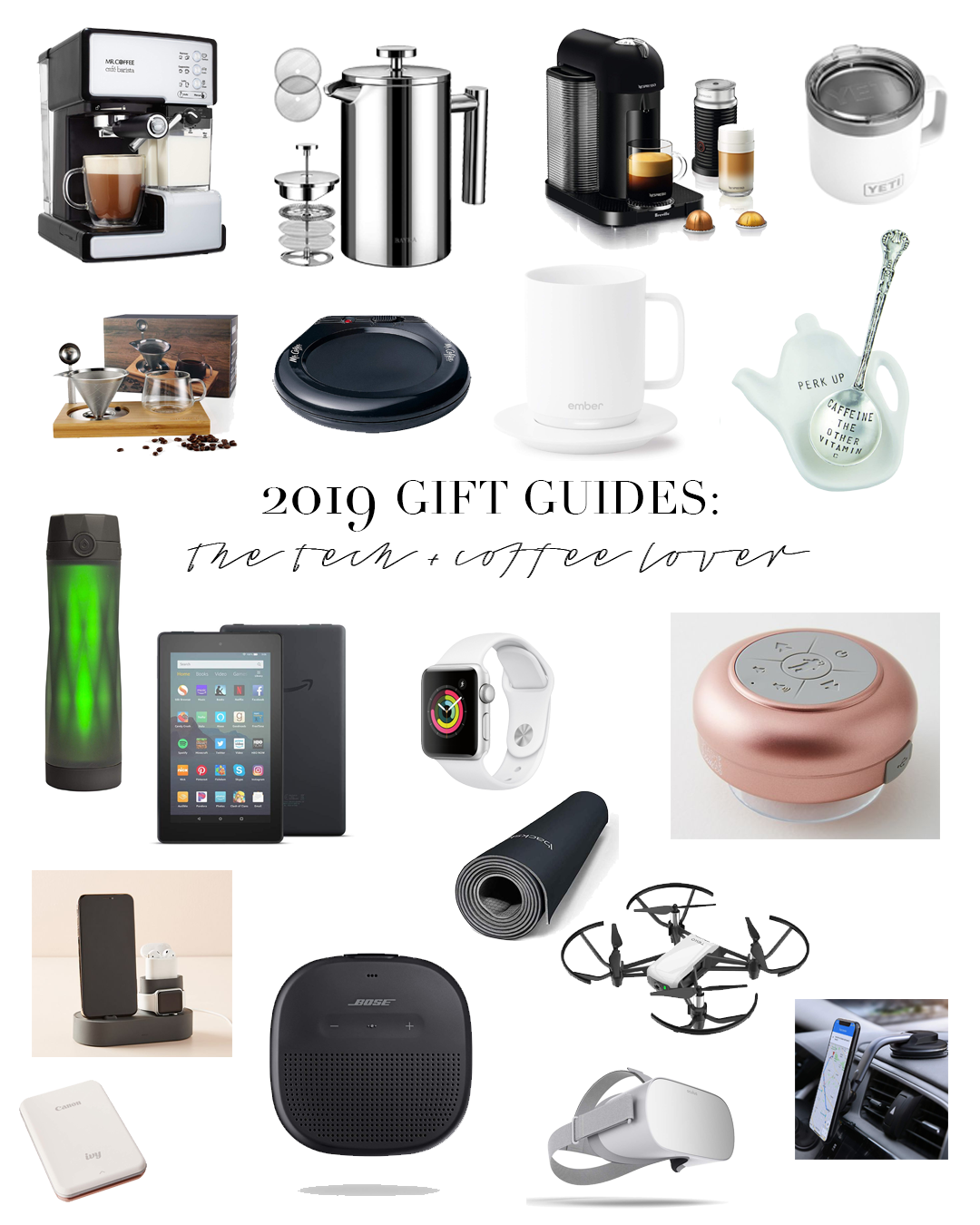 COFFE + TECH LOVER GIFT GUIDE | HOLIDAYS | AMANDA FONTENOT BLOG