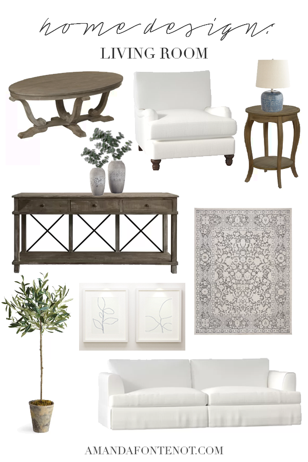Home Design: Living Room | Interior Design | Amanda Fontenot Blog