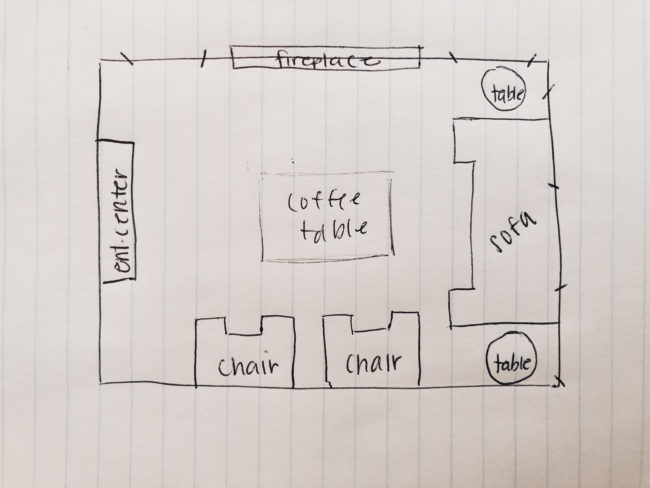 Home Design: Living Room Plans | Decor | Amanda Fontenot Blog