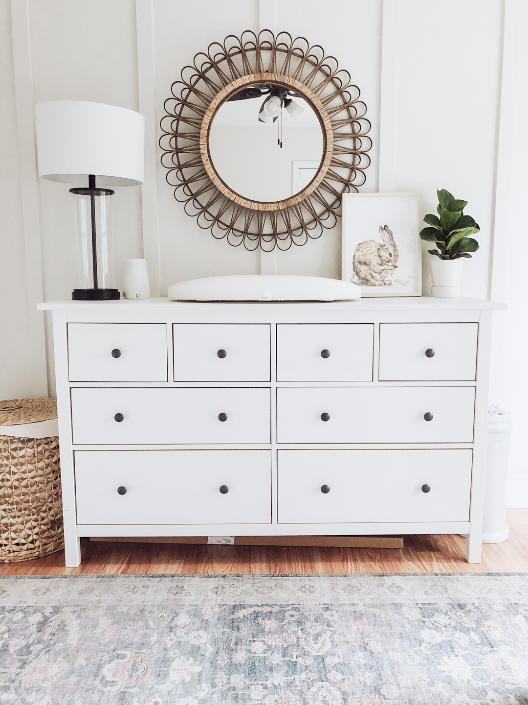 Neutral Rabbit Nursery | Decor | Amanda Fontenot Blog