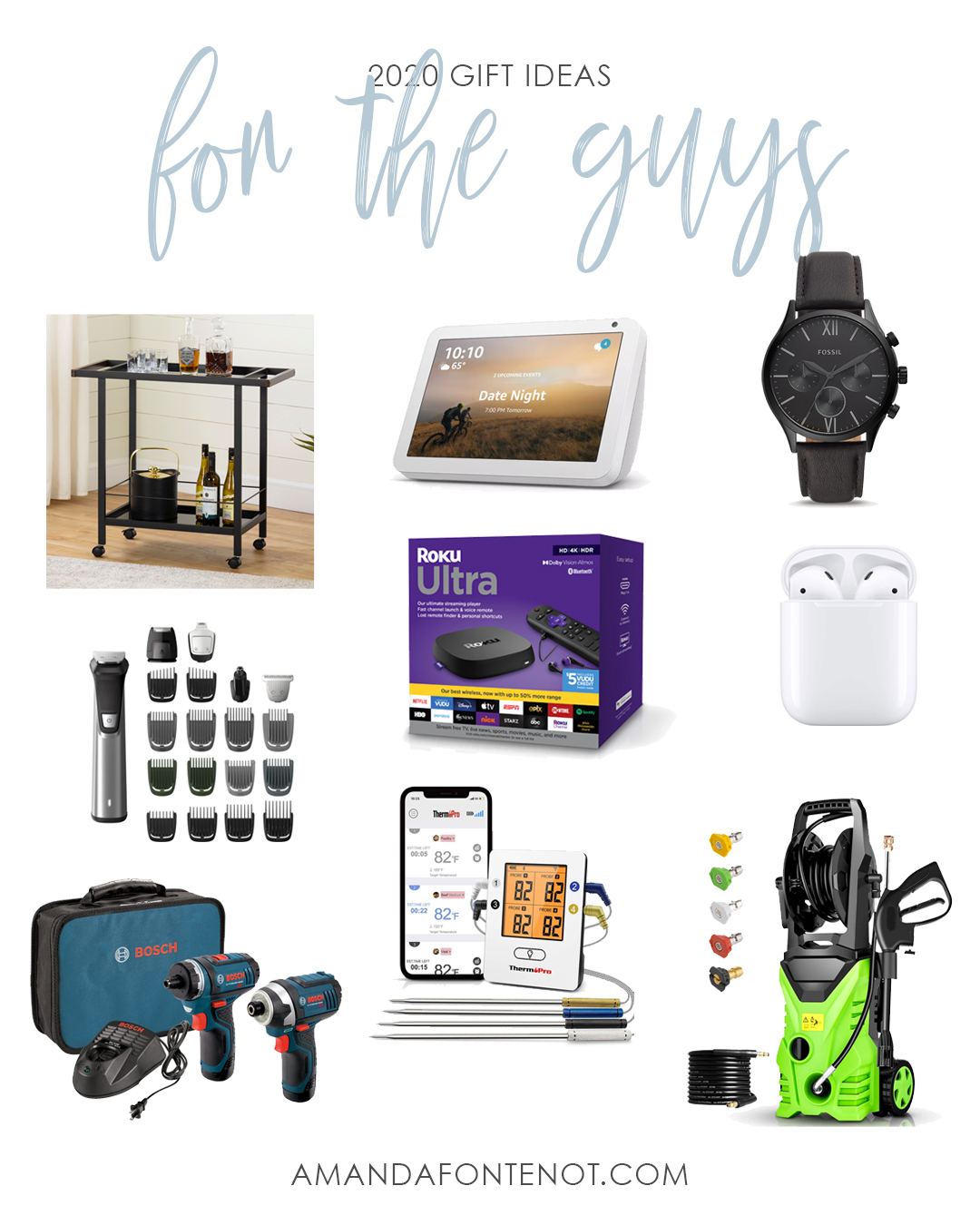 2020 Gift Guide for the Guys | Amanda Fontenot Blog