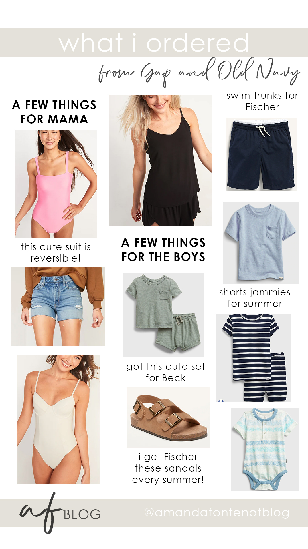 Old Navy + GAP Haul | Style | Amanda Fontenot Blog