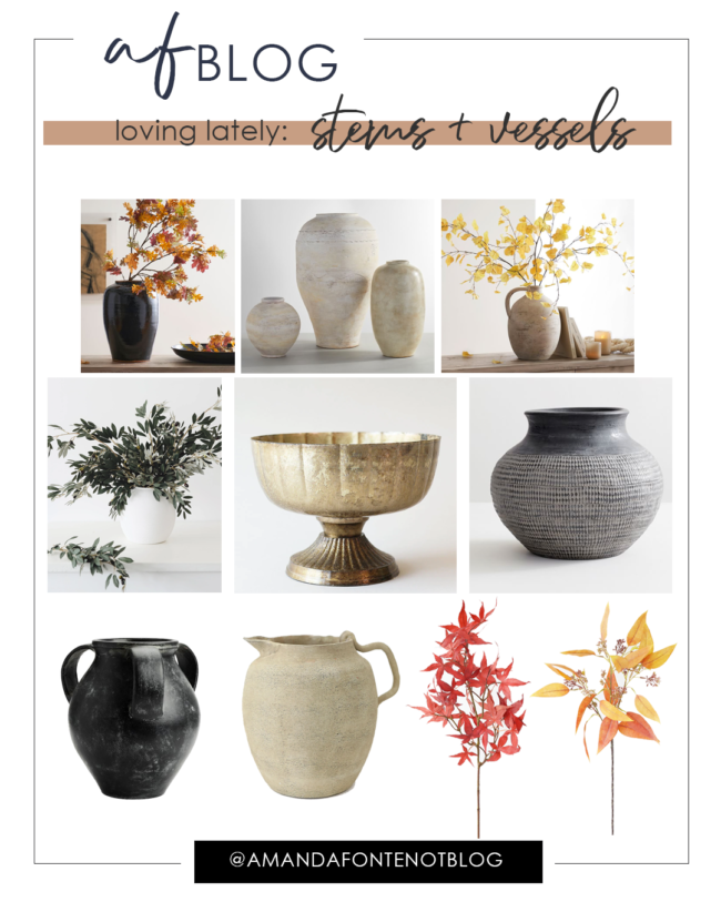 Loving Lately: Stems & Vessels | Amanda Fontenot Blog