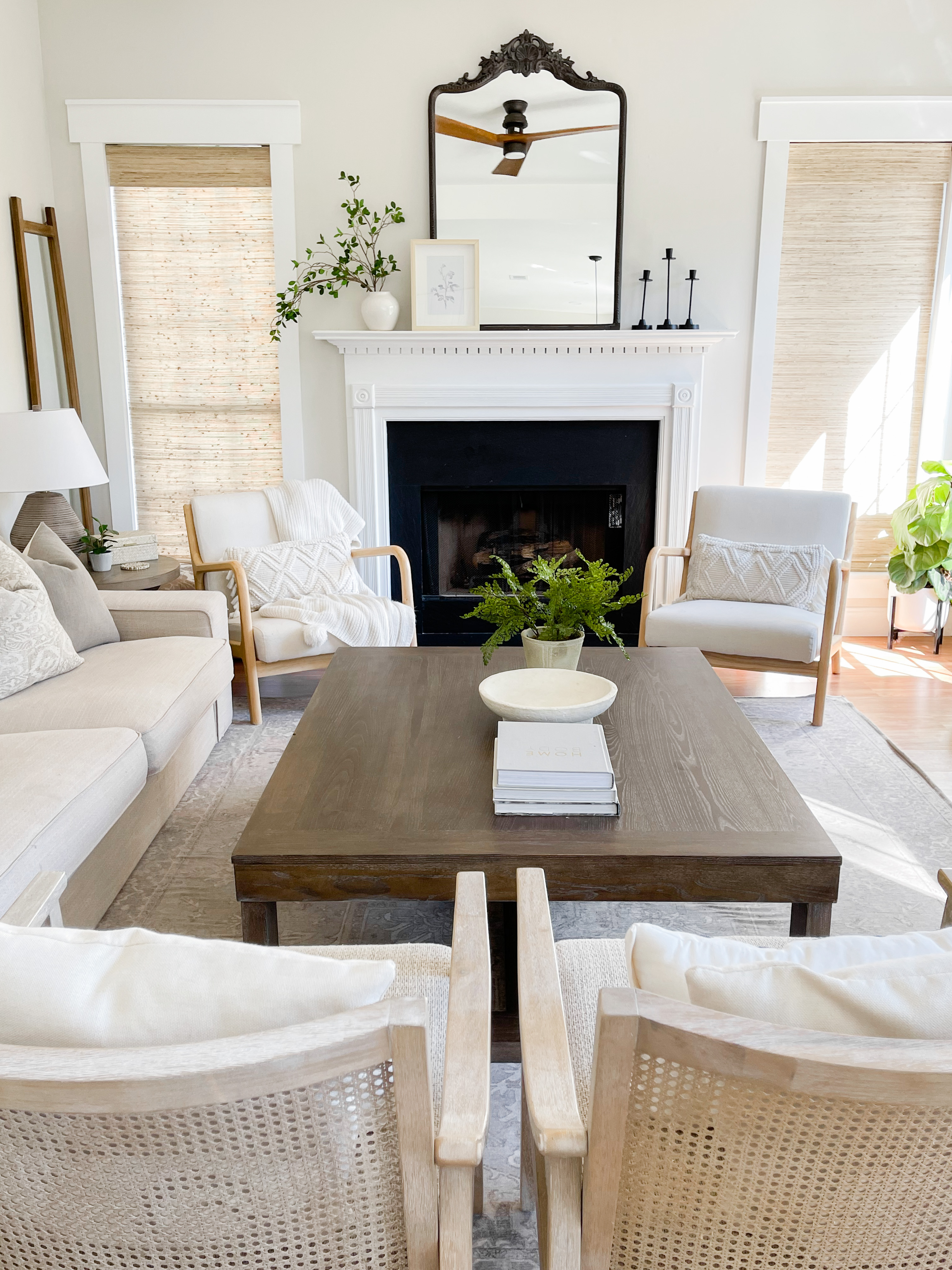 DIY Fireplace Makeover | Design | Amanda Fontenot Blog