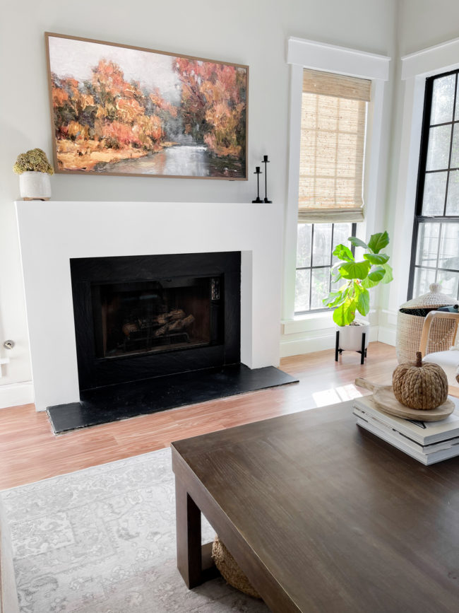 DIY Fireplace Makeover | Design | Amanda Fontenot Blog