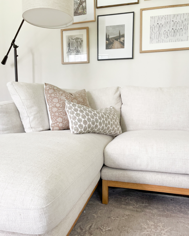 The Owen Chaise Sectional Sofa | Decor | Amanda Fontenot Blog