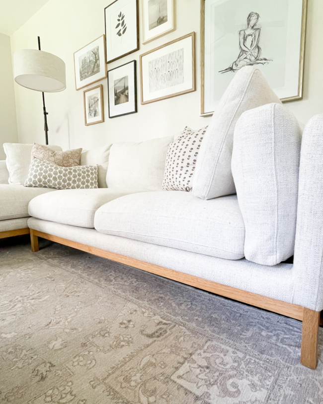 The Owen Chaise Sectional Sofa | Decor | Amanda Fontenot Blog