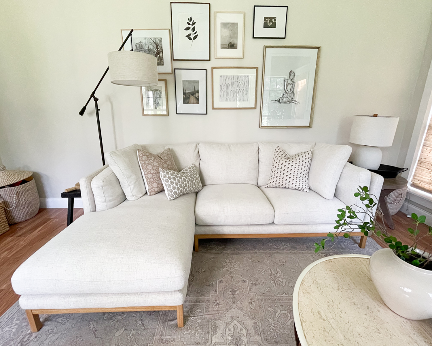 The Owen Chaise Sectional Sofa | Decor | Amanda Fontenot Blog