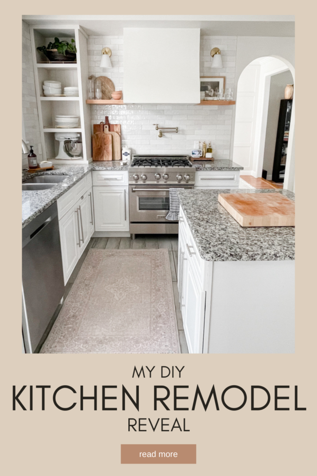 DIY Kitchen Reveal | Amanda Fontenot Blog