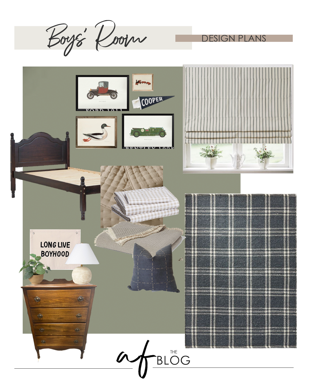 Boys' Shared Room: Design Plans | Amanda Fontenot