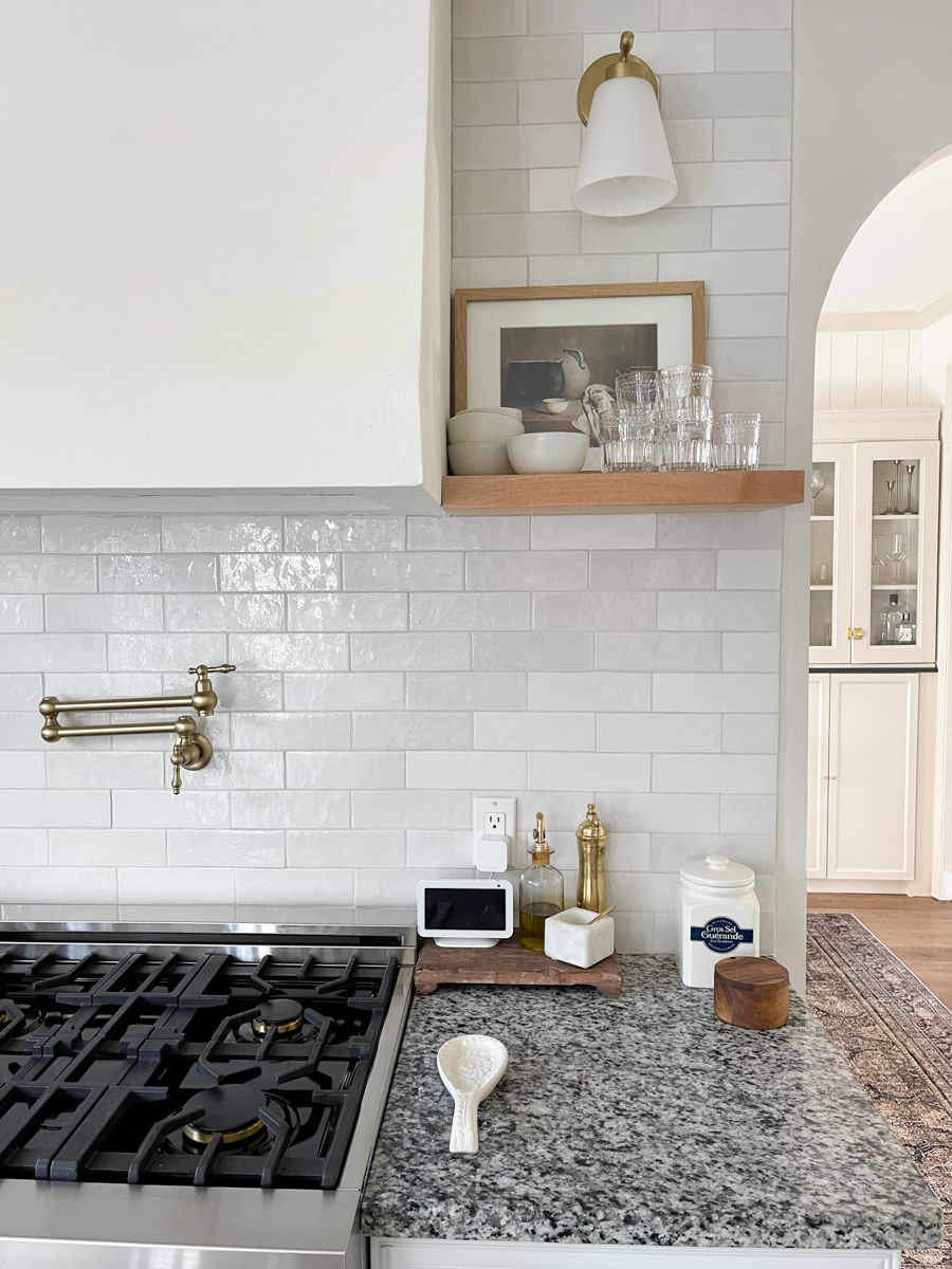 Our Kitchen Backsplash Tile Amanda Fontenot The Blog