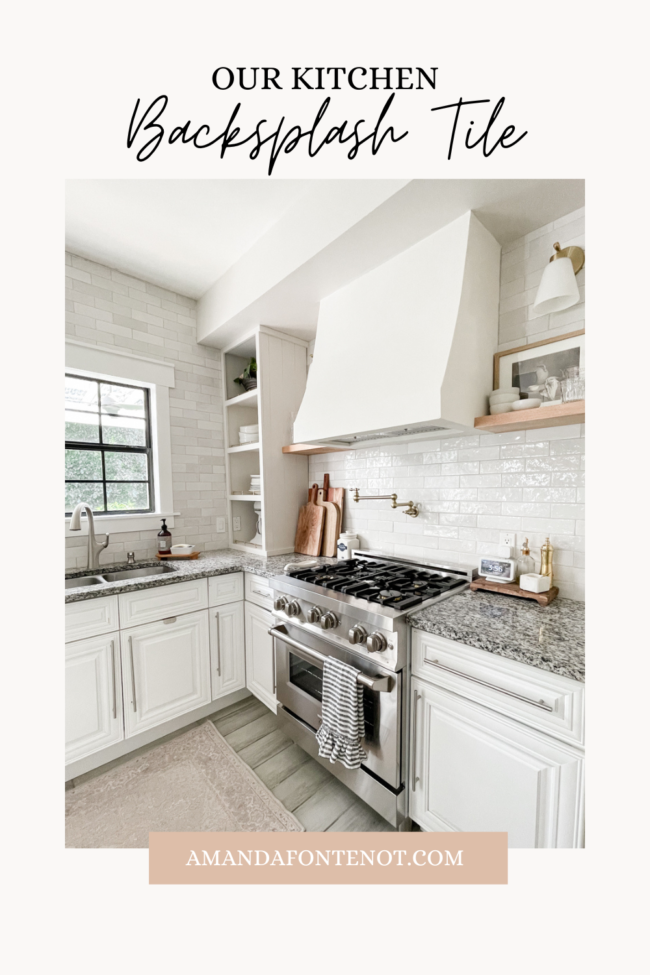 Kitchen Backsplash | Amanda Fontenot - the Blog