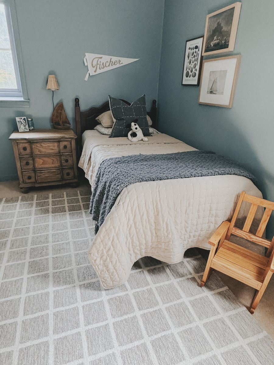 Boys' Coastal Vintage Bedroom Reveal | Amanda Fontenot - the Blog