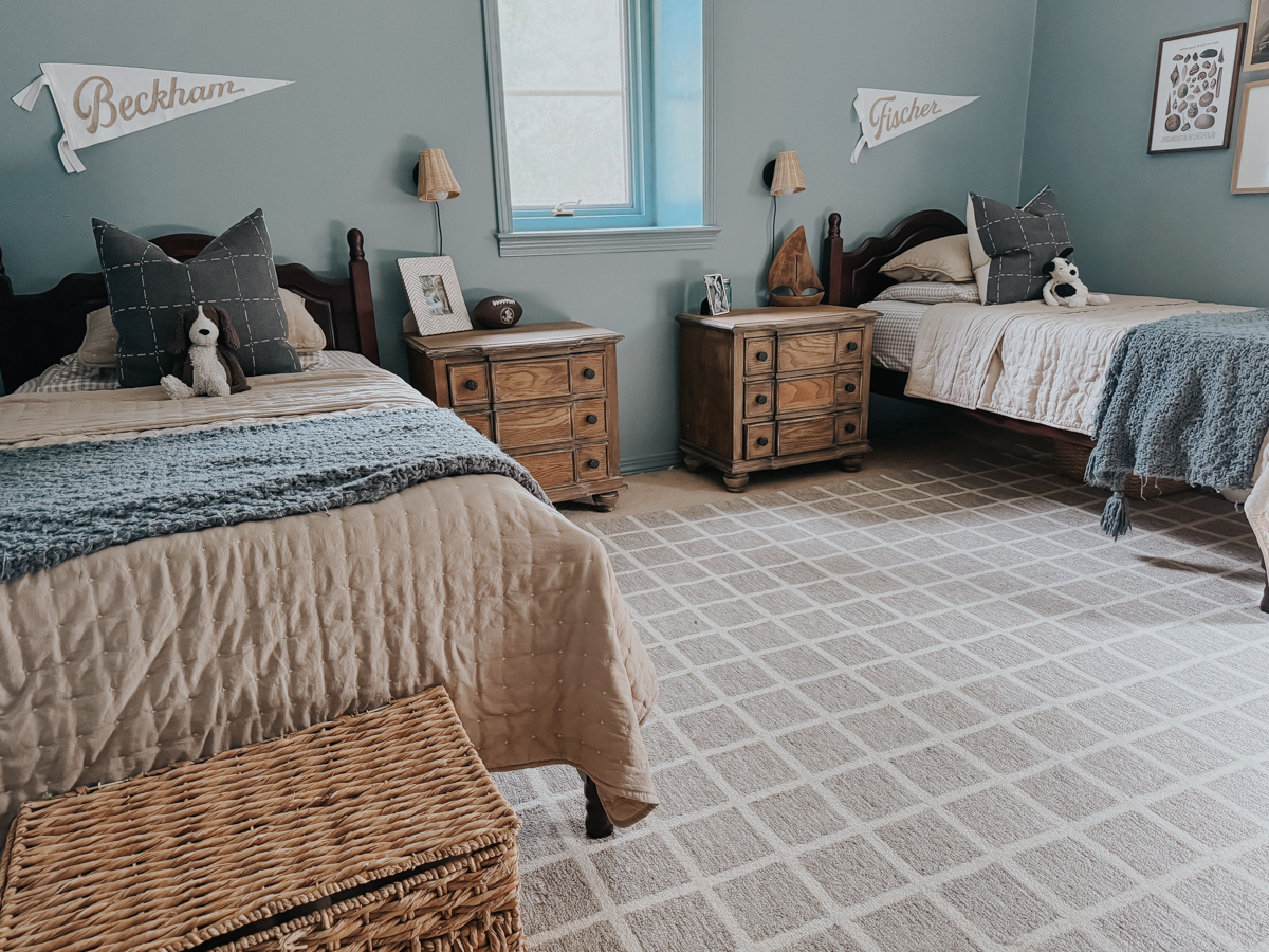 Boys' Coastal Vintage Bedroom Reveal | Amanda Fontenot - the Blog