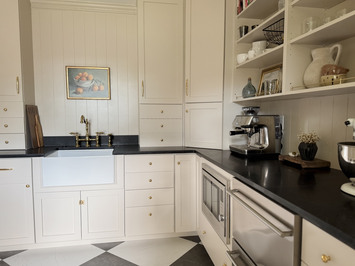 Formal Dining Room Turned Butler's Pantry | Amanda Fontenot