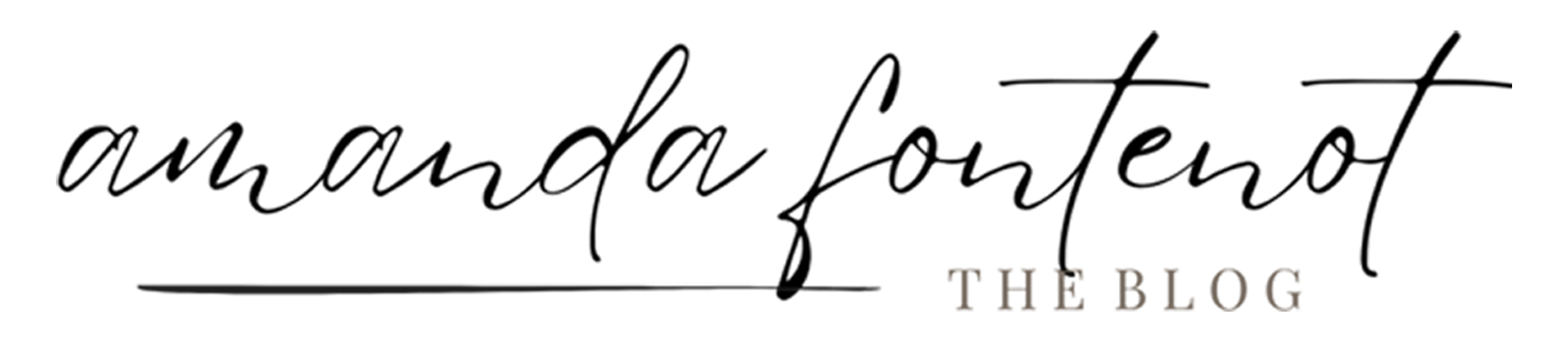 Amanda Fontenot – the Blog